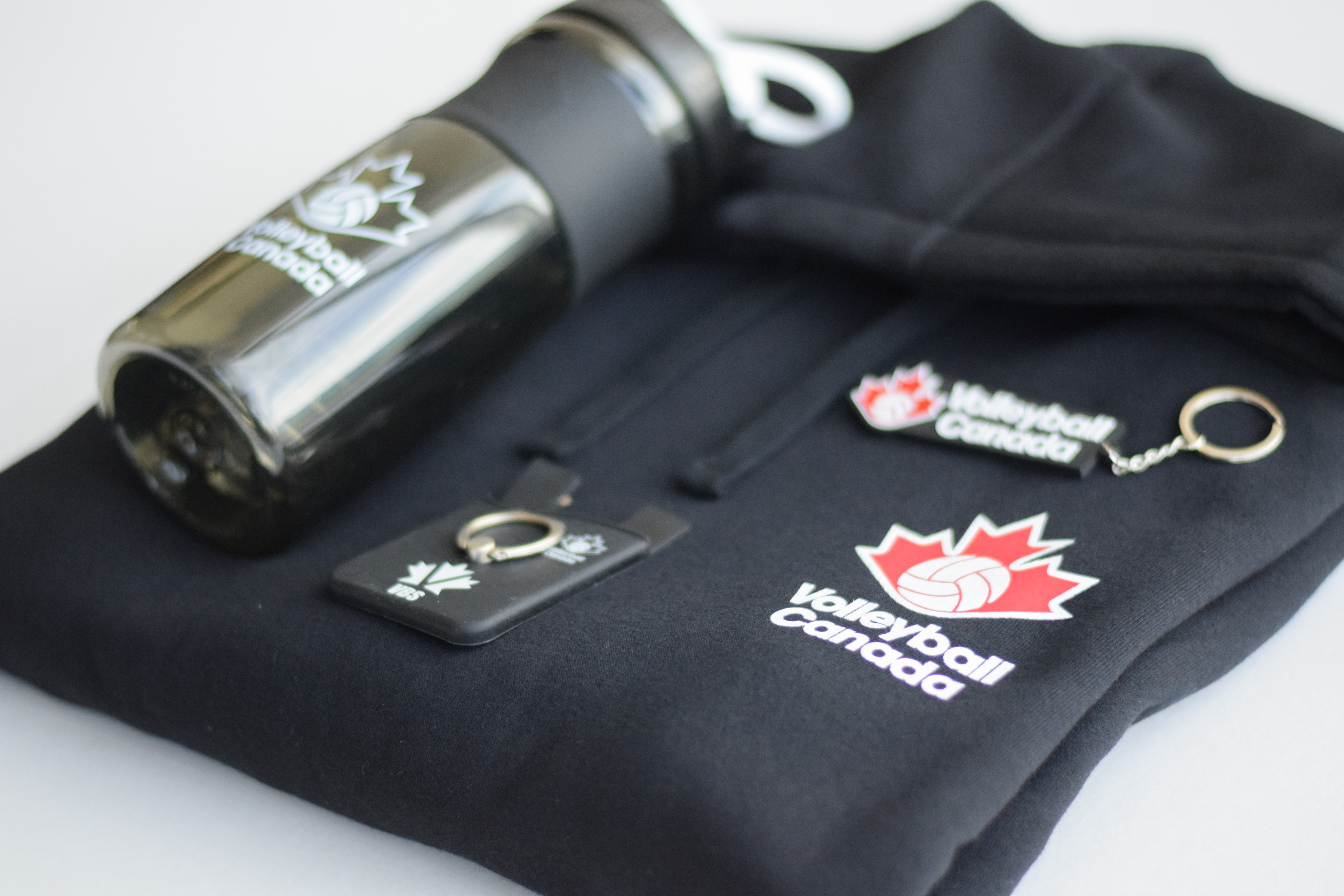 Give the gift of Volleyball Canada fan gear with four gift boxes to choose  from
