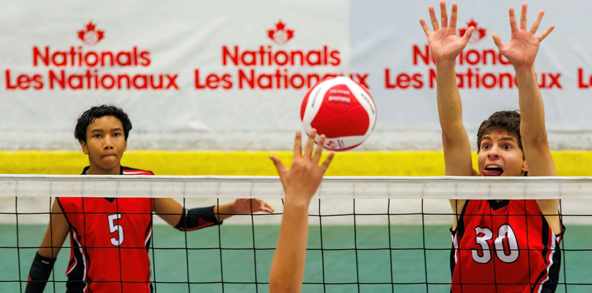 Coup d’envoi des championnats nationaux jeunesse 2023 de Volleyball