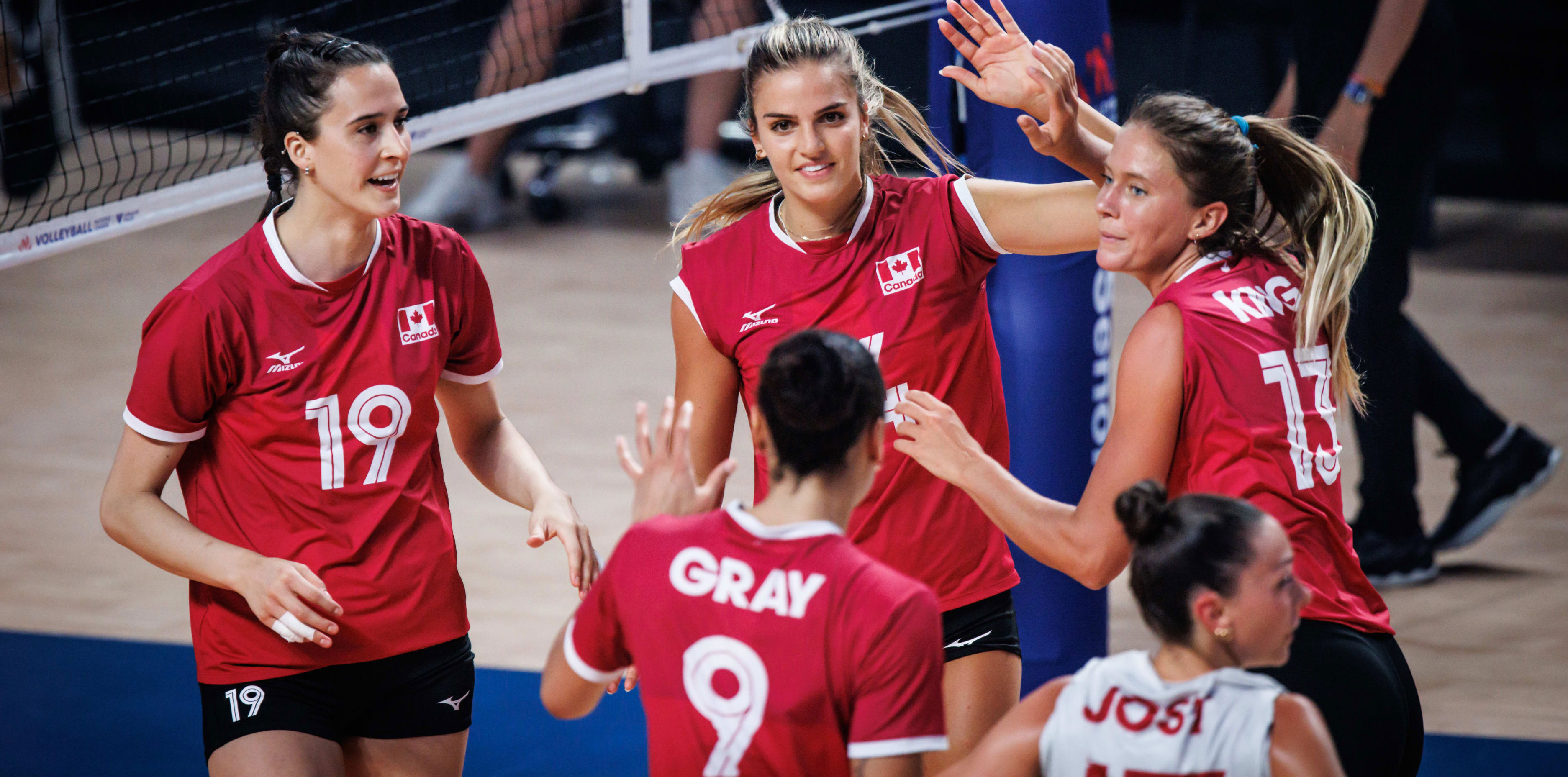 VNL: Canada Topples Serbia In Five Sets | Volleyball Canada