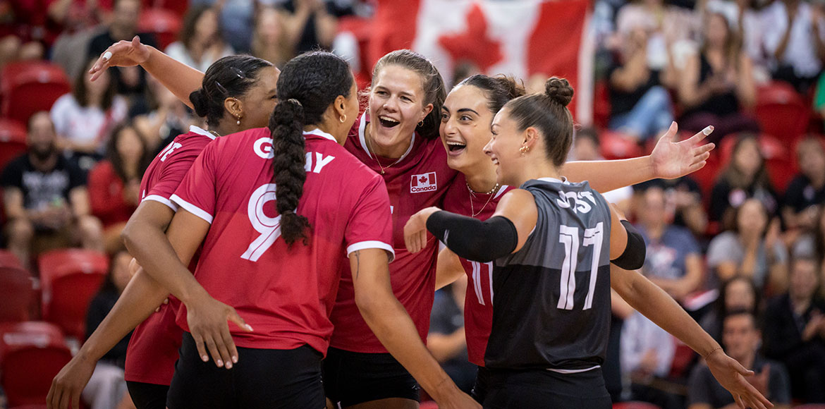 Canada Opens The NORCECA Championship With A Win | Volleyball Canada