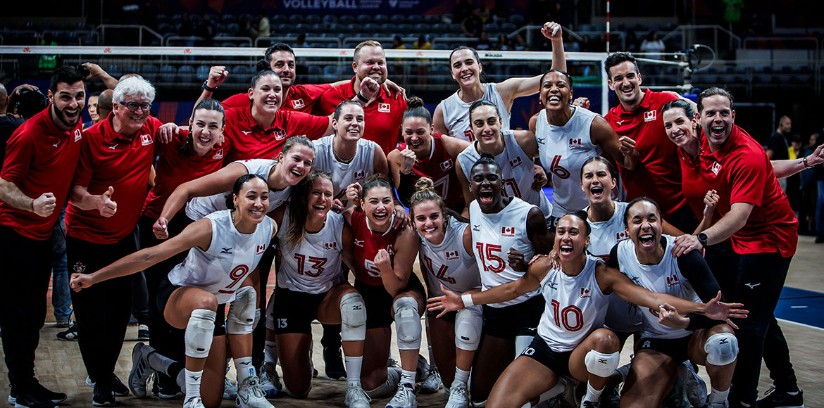 Canada earns first win at 2024 VNL Volleyball Canada