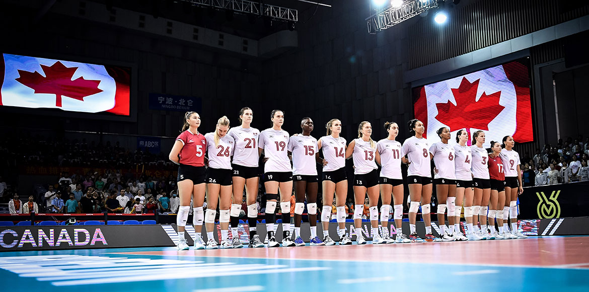 Canada now 32 at Olympic Qualifier Volleyball Canada