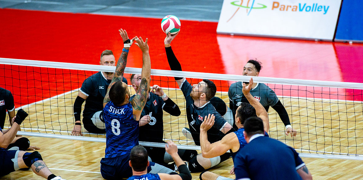 Day 2 ParaVolley PanAmerica Zonal Championship Volleyball Canada